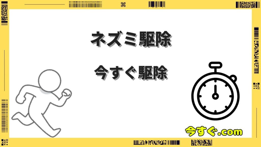 ネズミ駆除を今すぐしたい！自分でできる対策とプロの業者選び